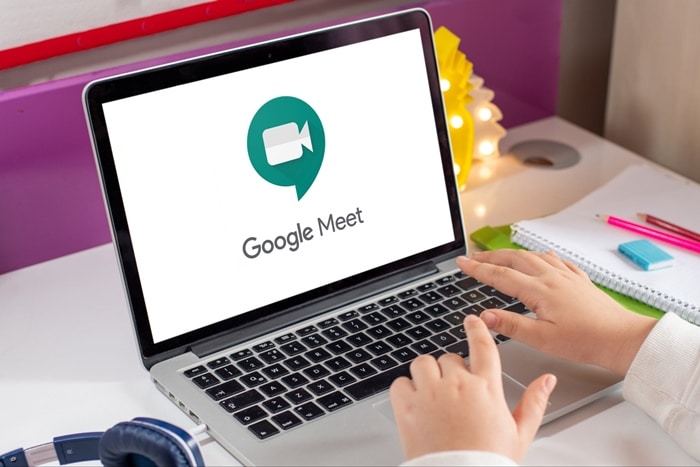 cara gunakan google meet di laptop atau pc